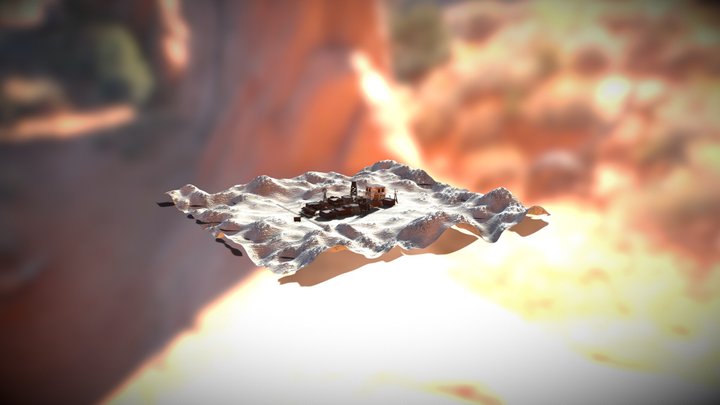 Environment Western Final 3D Model