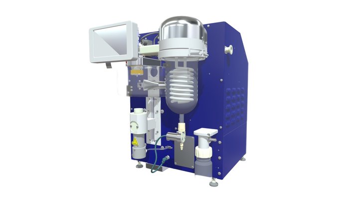 Biotage® V-10 3D Model