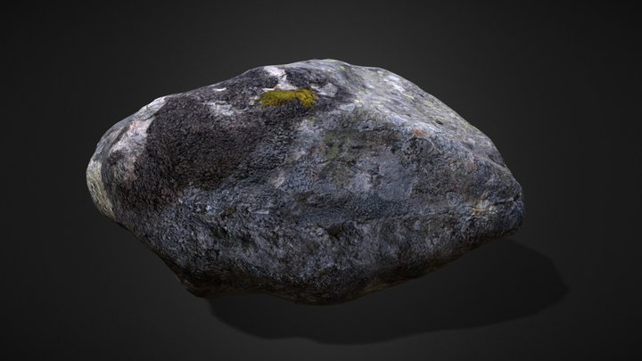 Nordic Nature - Mountain Rock 3D Model