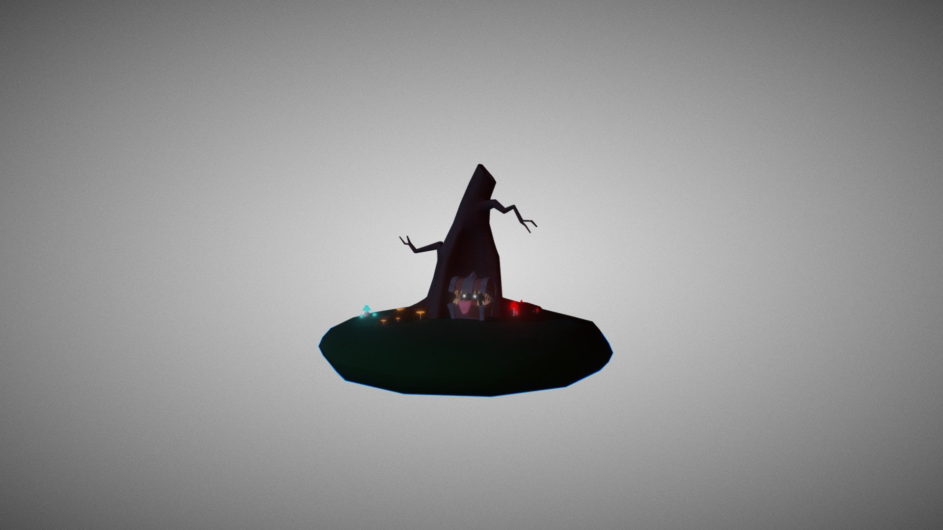 Horror Chest — Sketchfab embed 3D viewer