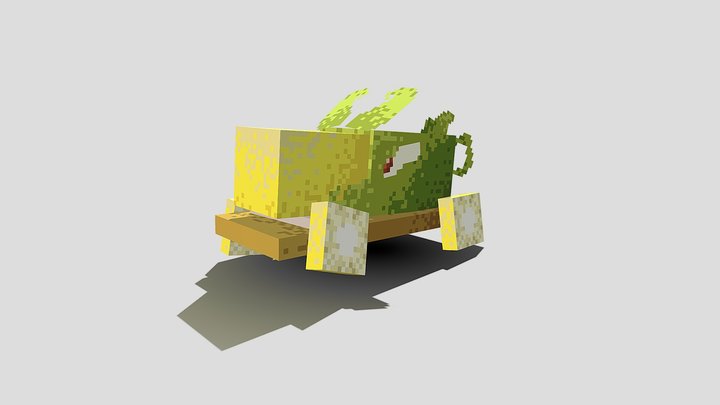 Cob Cannon 3D Model