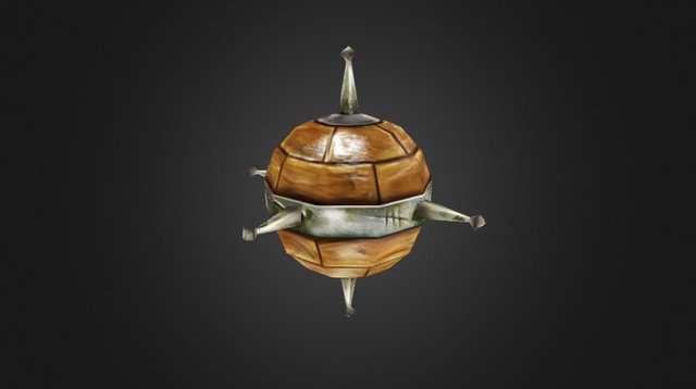 Ringed! - Naval Mine 3D Model