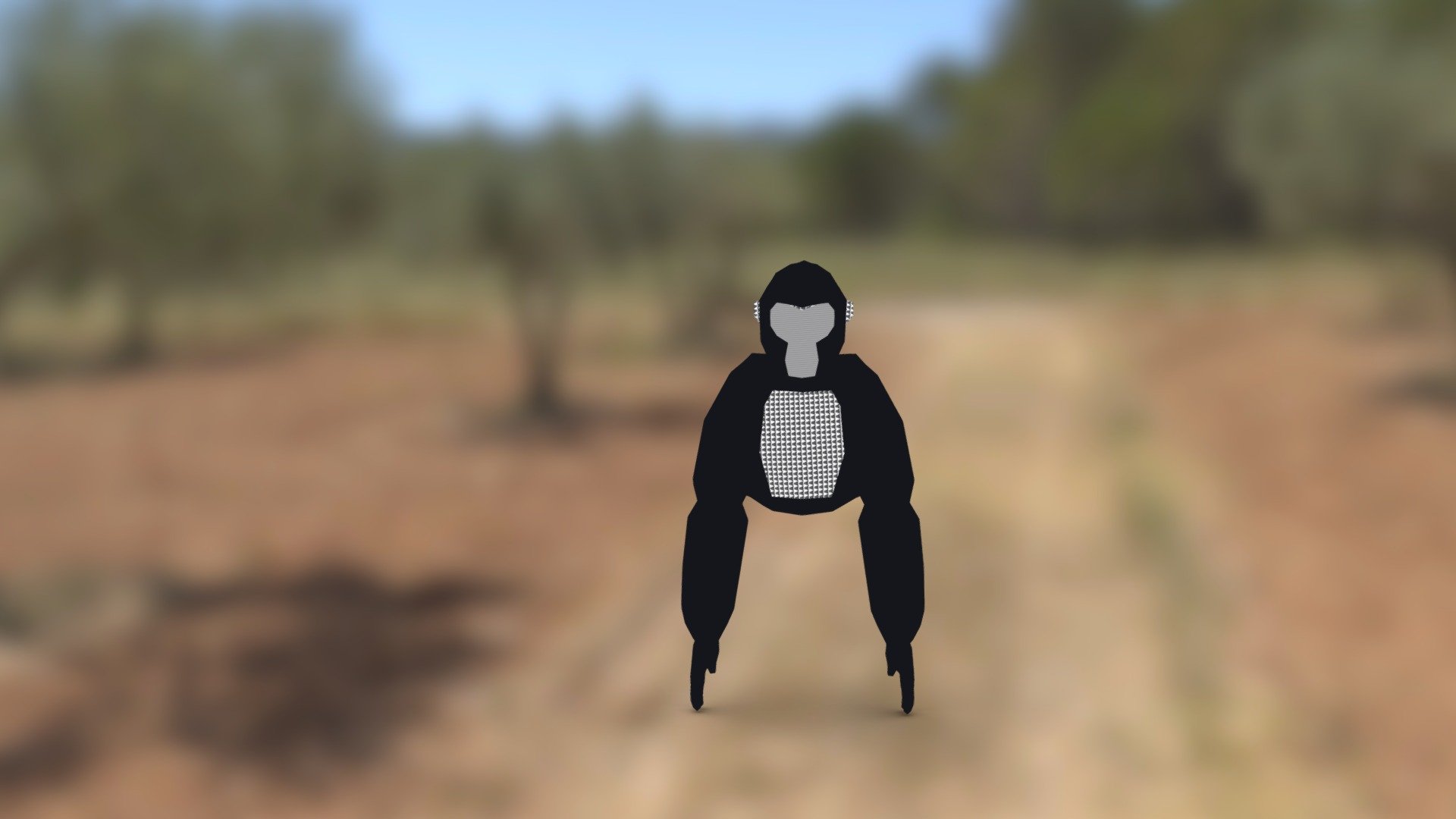 monkey with monkeys on it
