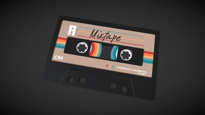 Back to the 80's ! 📼 3D Model
