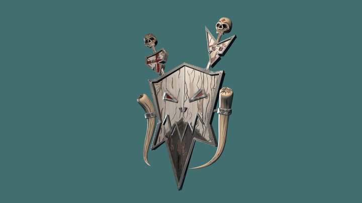 Bouclier DeathTroll 3D Model