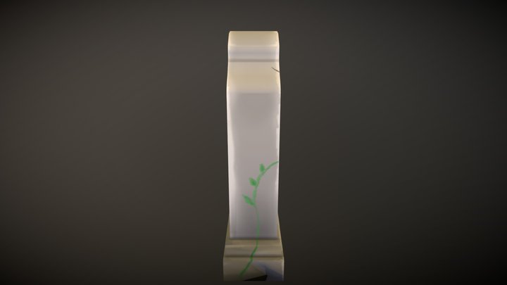 Gravestone 3D Model