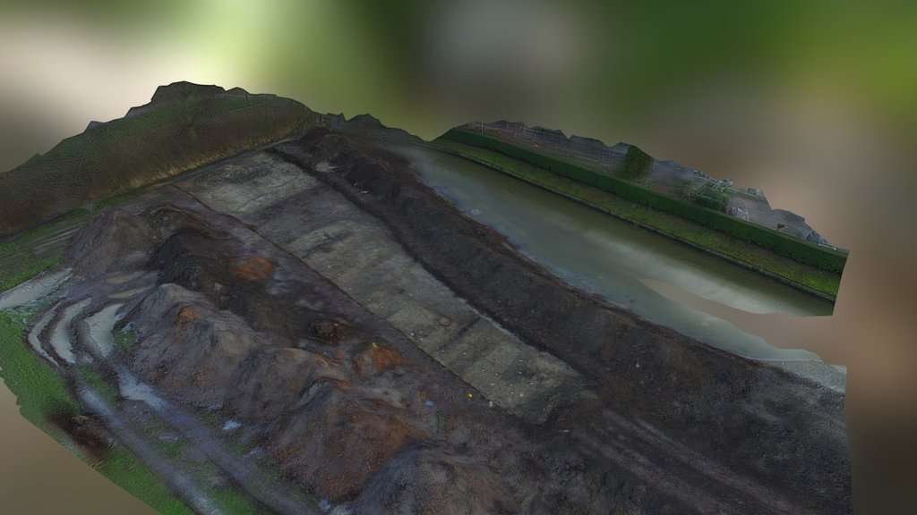 opgravingsput Rotterdamsebaan (excavation pit)