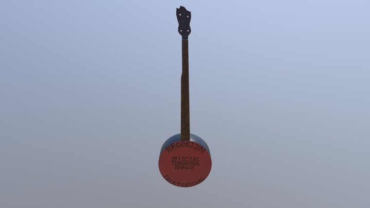 Official Throwing Banjo 3D Model