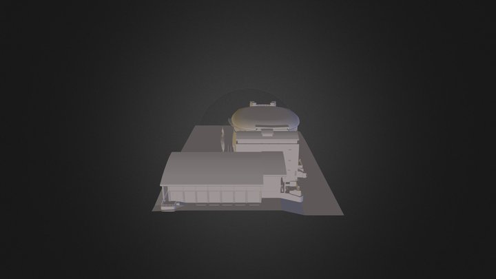 Capital F M Arena Finished 3D Model