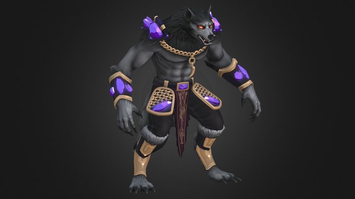 Werewolf_Diffuse 3D Model