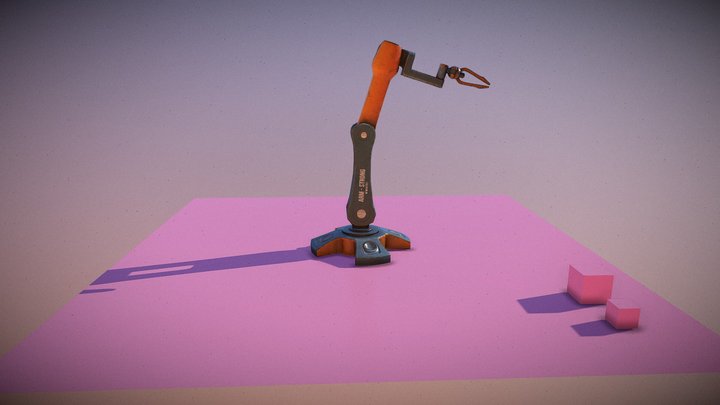 Robot Arm - Light & Heavy - S 3D Model