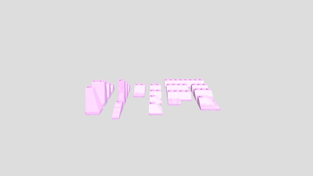 Lego 20 Slope Pieces