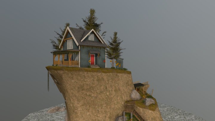 DAE Diorama - By The Ocean 3D Model