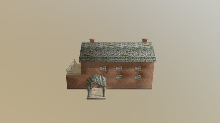 Updated Abandoned House 3D Model