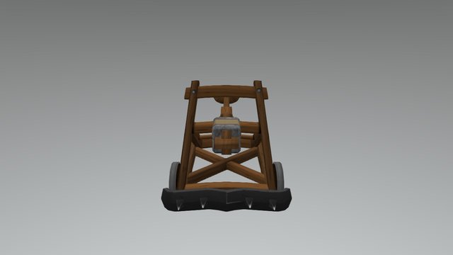 Catapult 3D Model