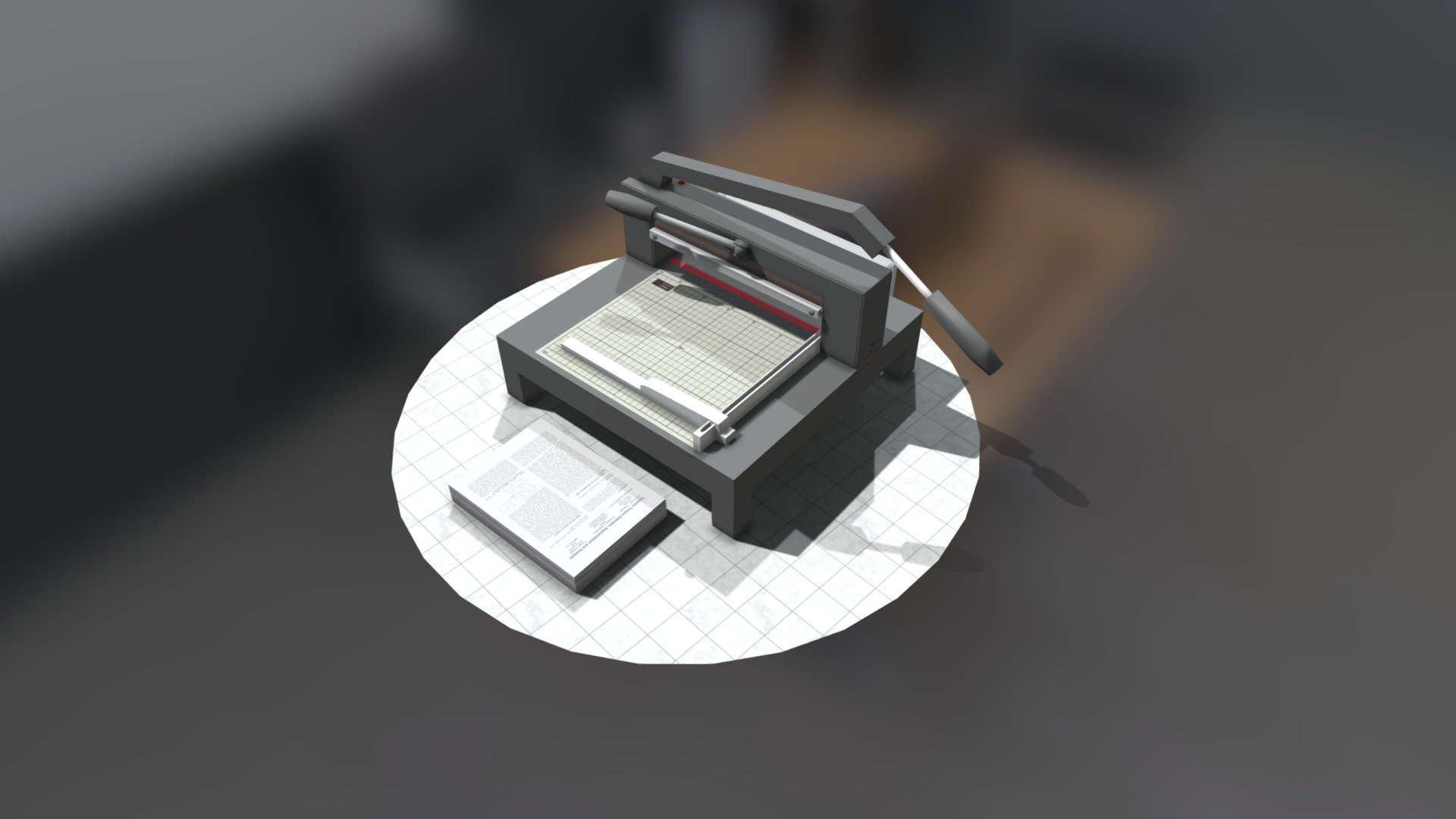 machine papper cutter [by Numiteg]