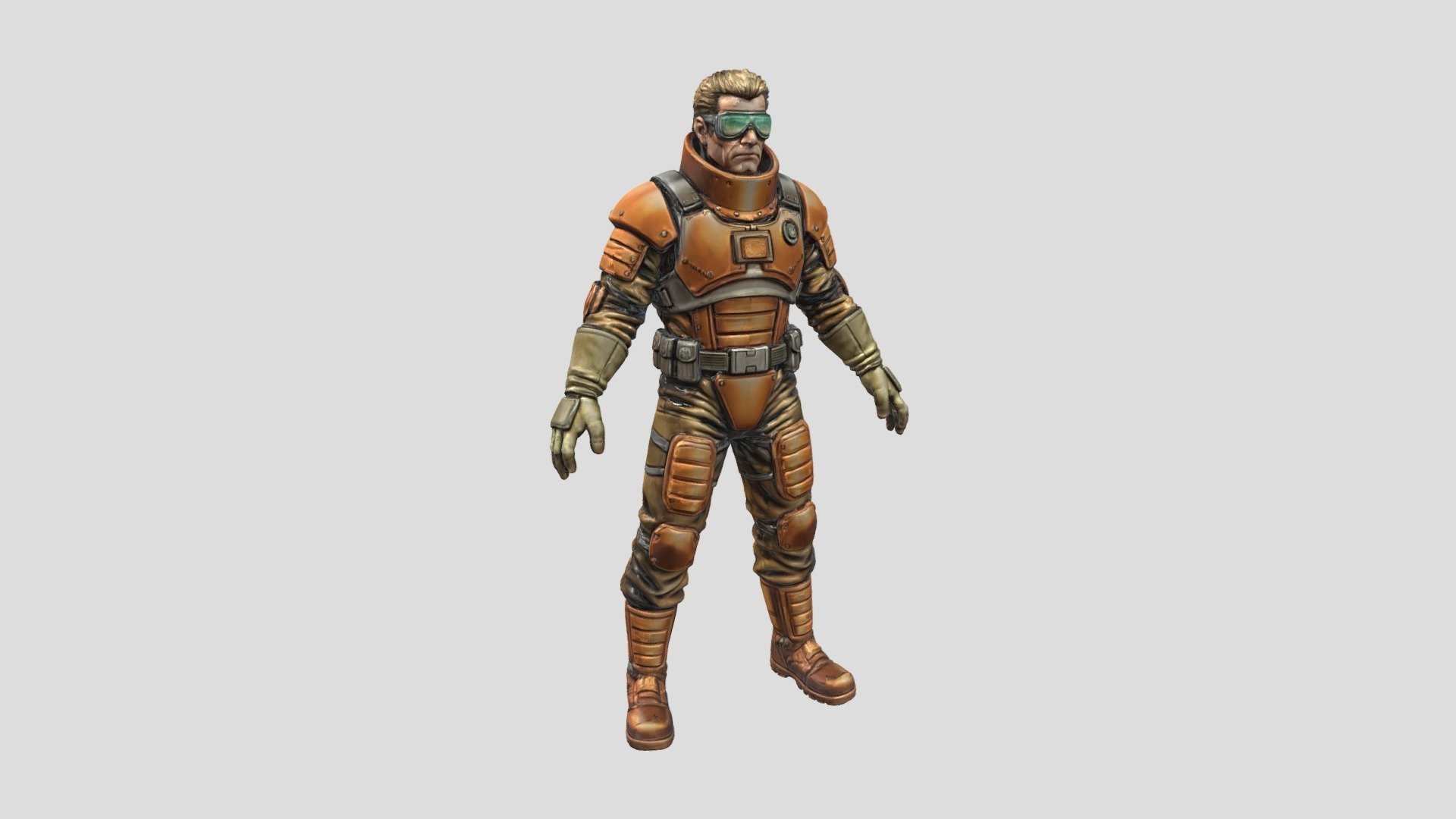 Steampunk Warrior - Download Free 3D model by illustros [00d2f09 ...