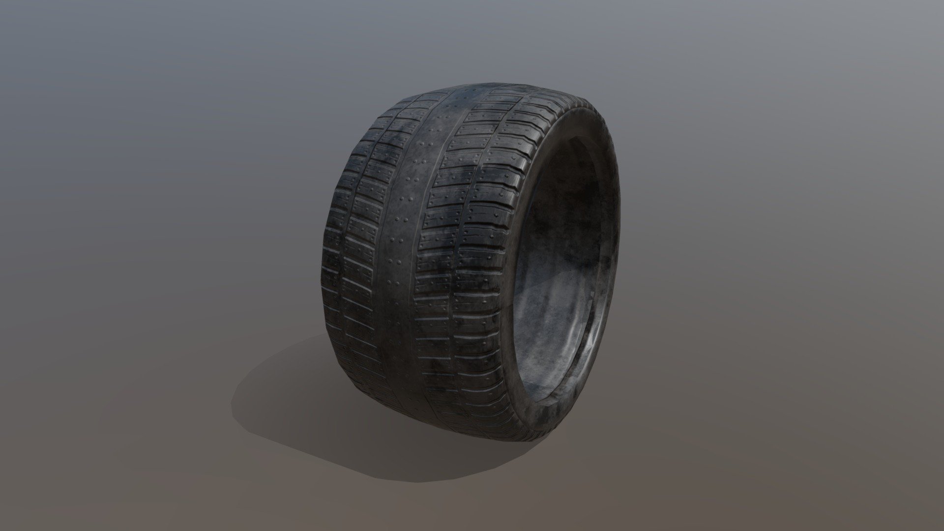 JunkYard Alleyway Tyre 3D model by jessbramwell [00d31ad] Sketchfab