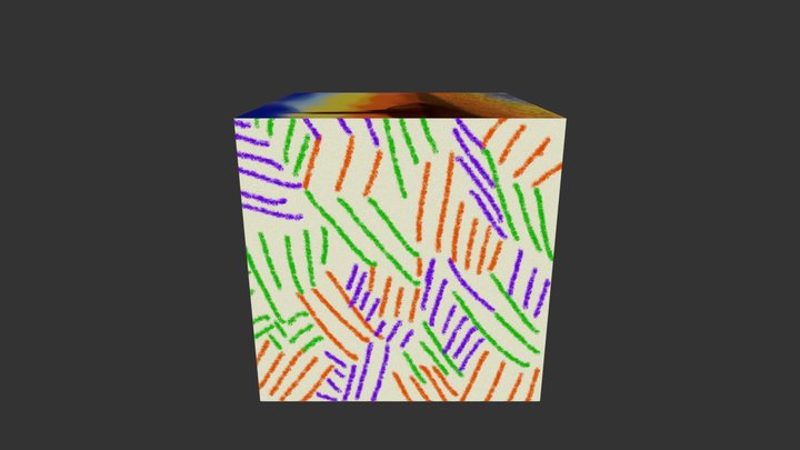 Artist Cube 3D Model