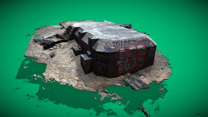 Kijkduin Bunker 3D Model