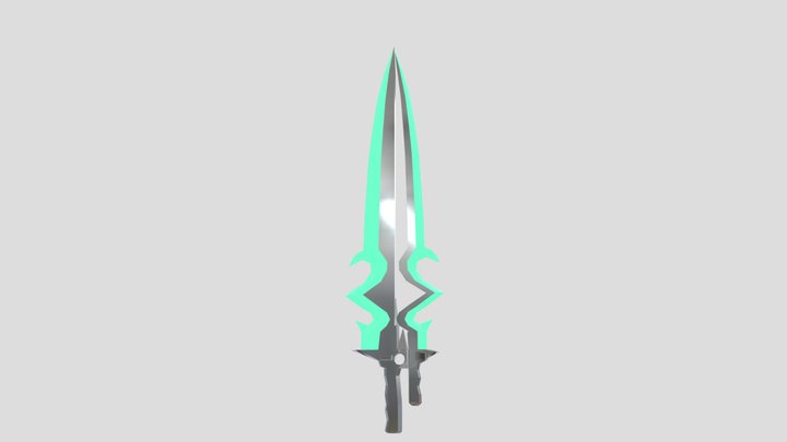 Combat cybernetic saber 3D Model