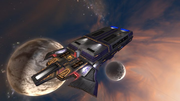 ISC Freighter 3D Model