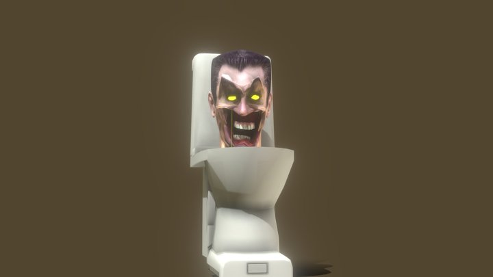 Gman Toilet 3D Model