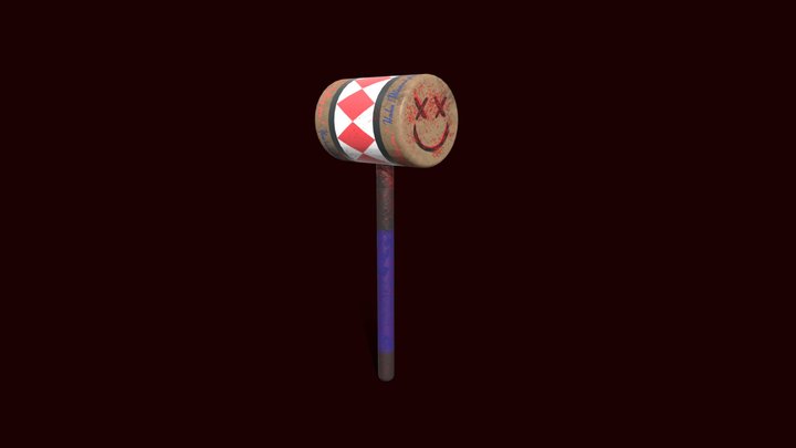 Harley Quinn's Mallet 3D Model