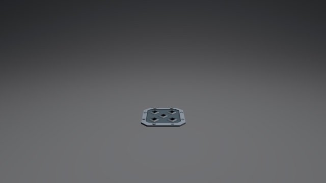 Trap Spike 3D Model