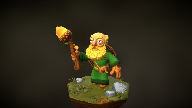 druid 3D Model