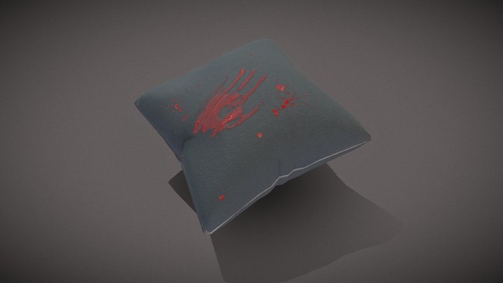 Bloody Pillow 3D Model