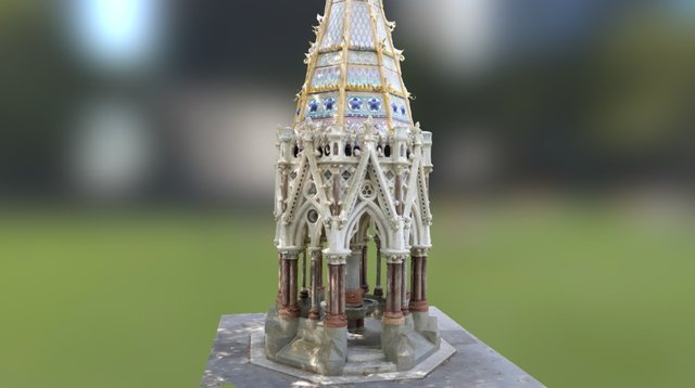 Buxton Memorial Fountain, London – Modèle 3D gratuit STL