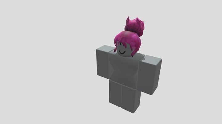 roblox R6 female rig 3D Model