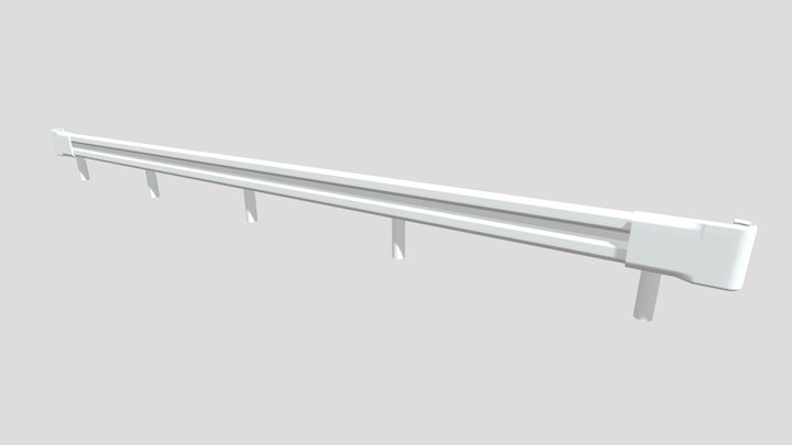 ガードレール 3D Model