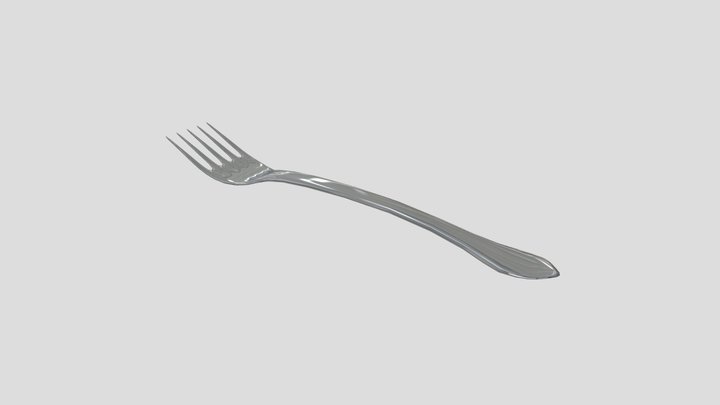 A2_Tenedor 3D Model