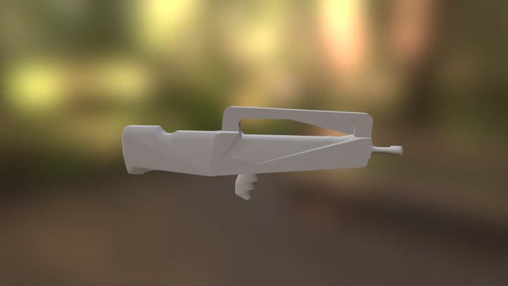 Famas-gun 3D Model