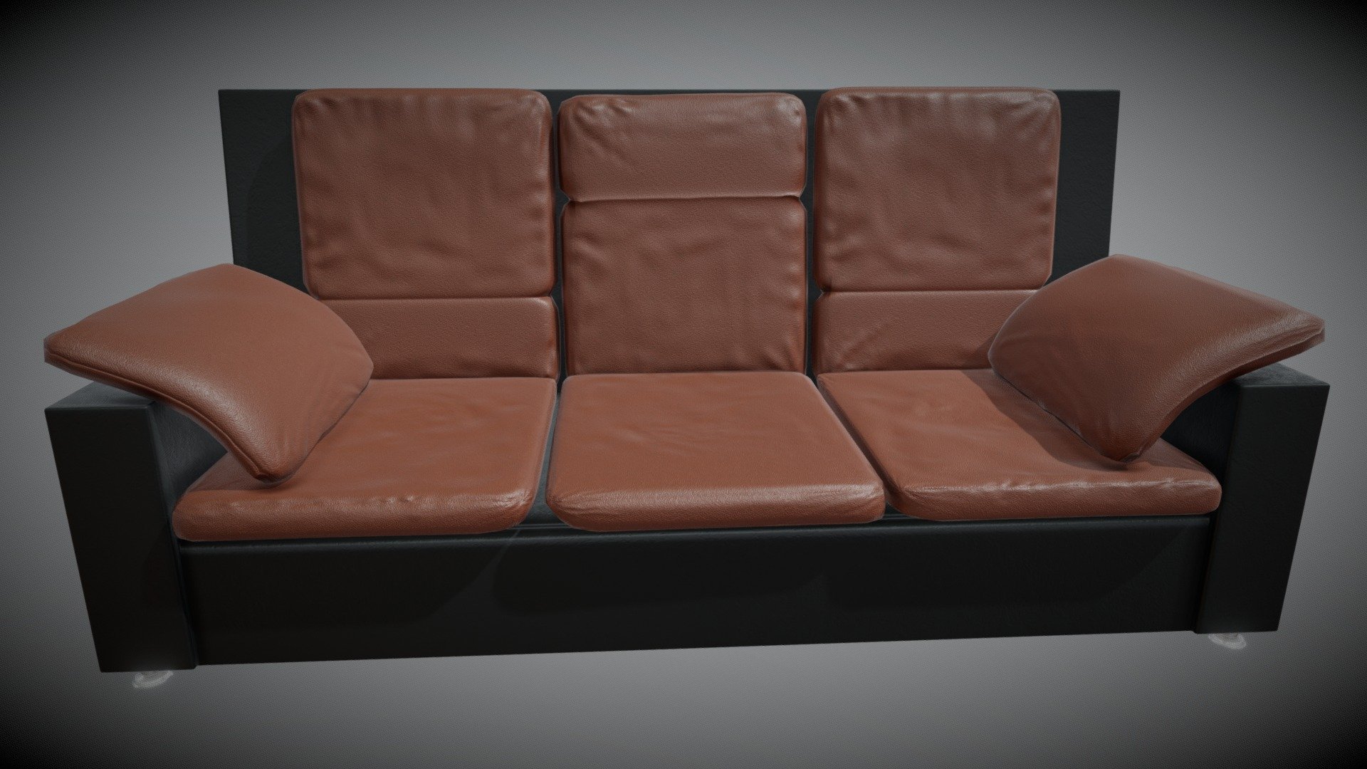 Leather sofa