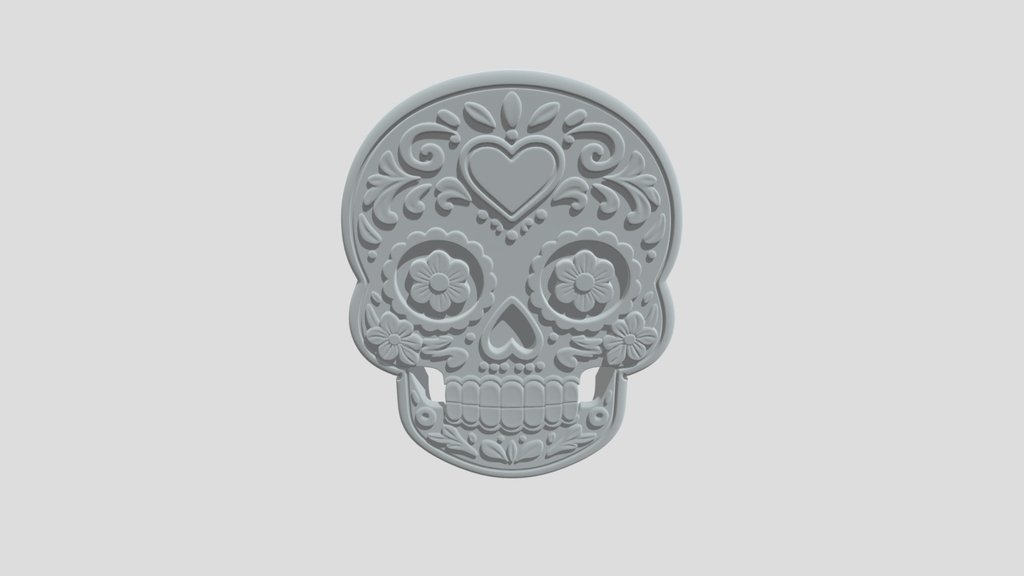 Floral Sugar Skull