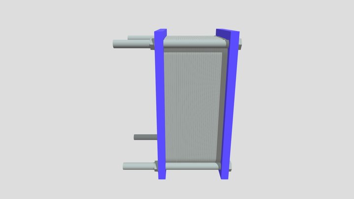 Heat Exchanger 3D Model