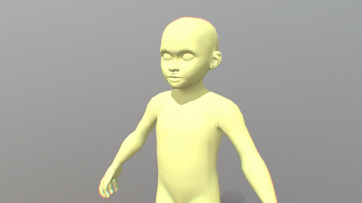 Child 3D Model