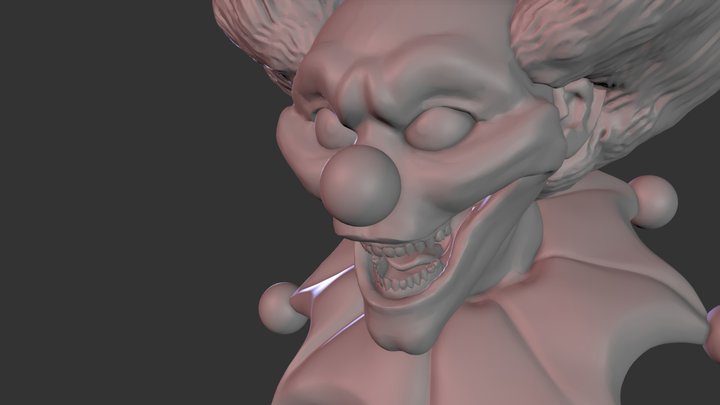 Clown 3D Model