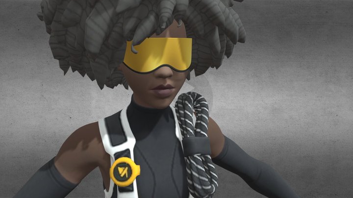 Inner Circle Slone (Custom Fortnite Skin) – Free 3D Model STL