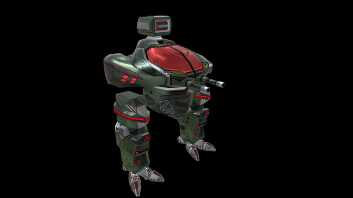 Mechav2 3D Model