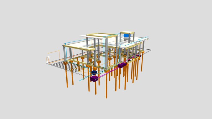 Residência P|D 3D Model
