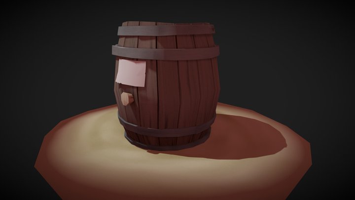 Barrel 3D Model