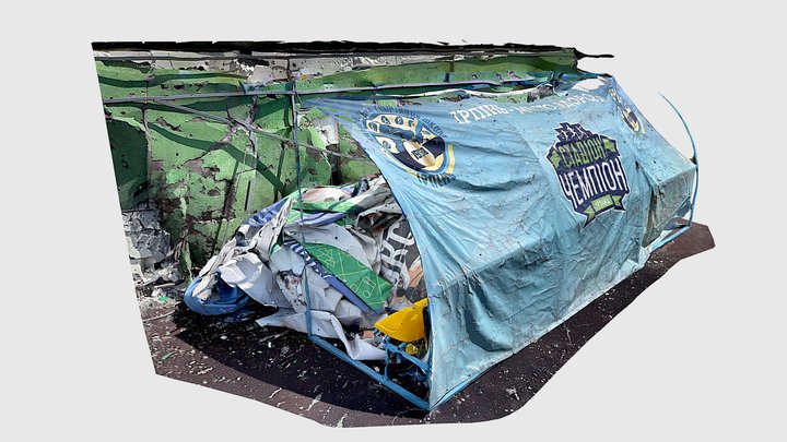 Soccer field seats – Free 3D Model STL