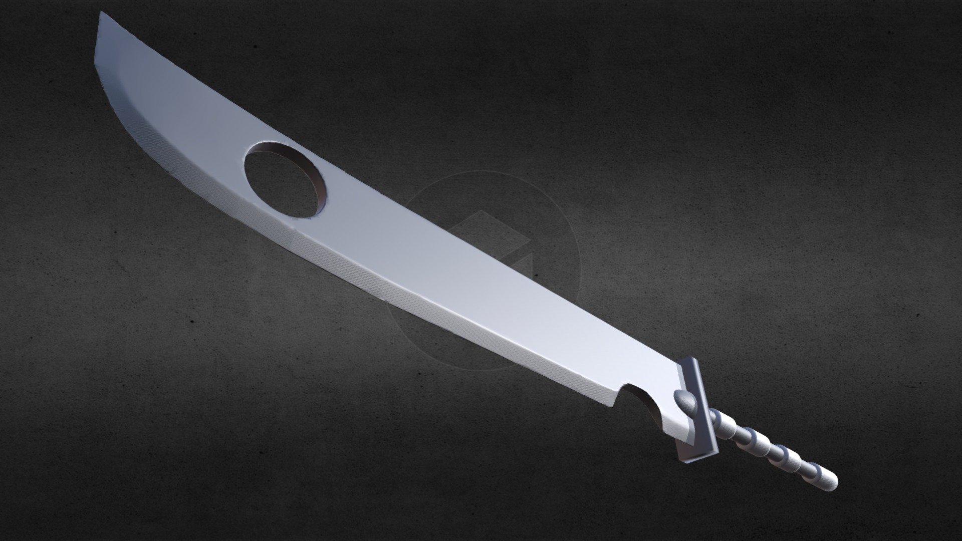 Zabuza's Sword 3D model by Verdant (verdant.stu) [00e44c0] Sketchfab