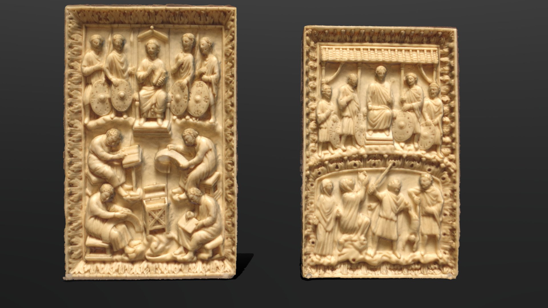 Plaques de reliure