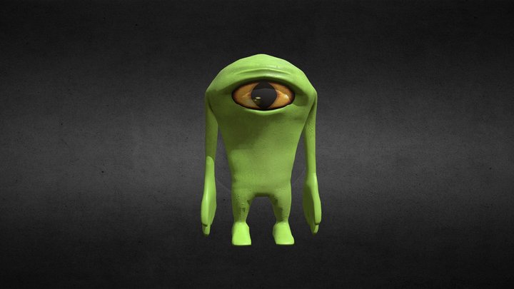 Mini Alien 3D Model