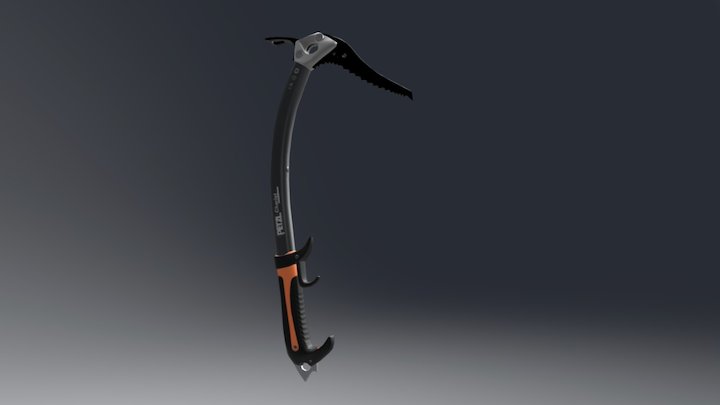 QUARK Ice Axe 3D Model